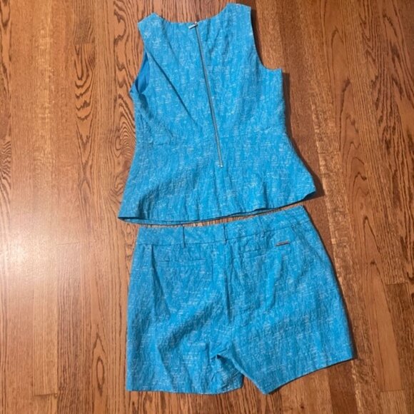 Michael Kors Turquoise Top Bottom Set - Picture 4 of 6